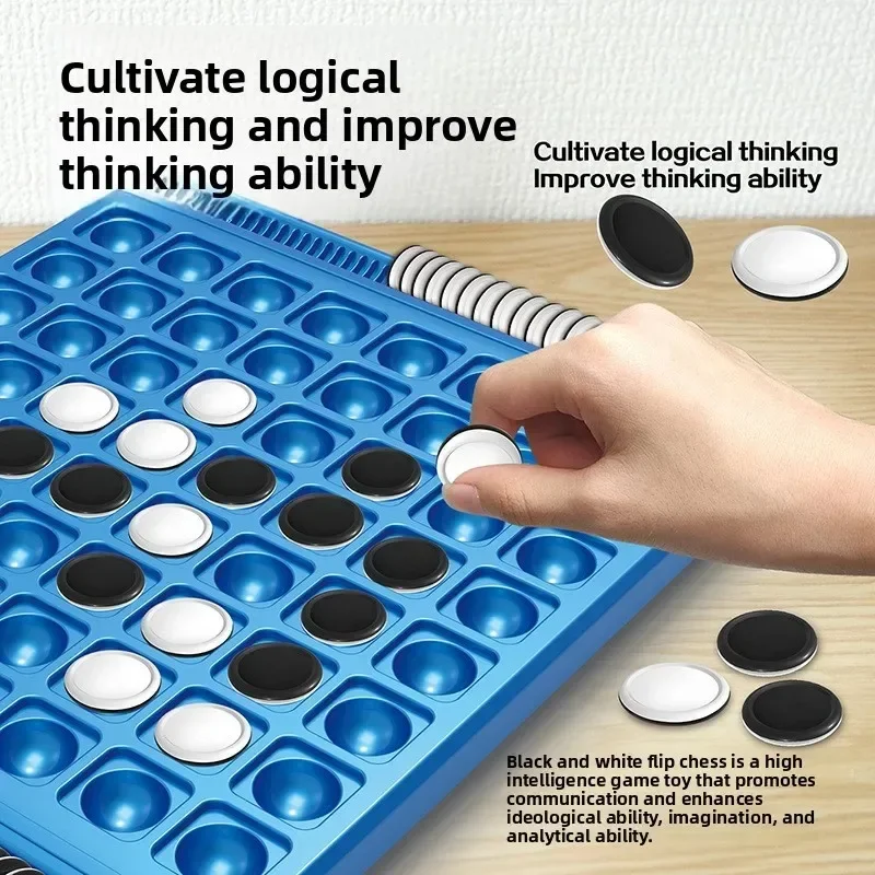Dual-Side Flip Board Strategy  - Strategy Board Game recension och pris