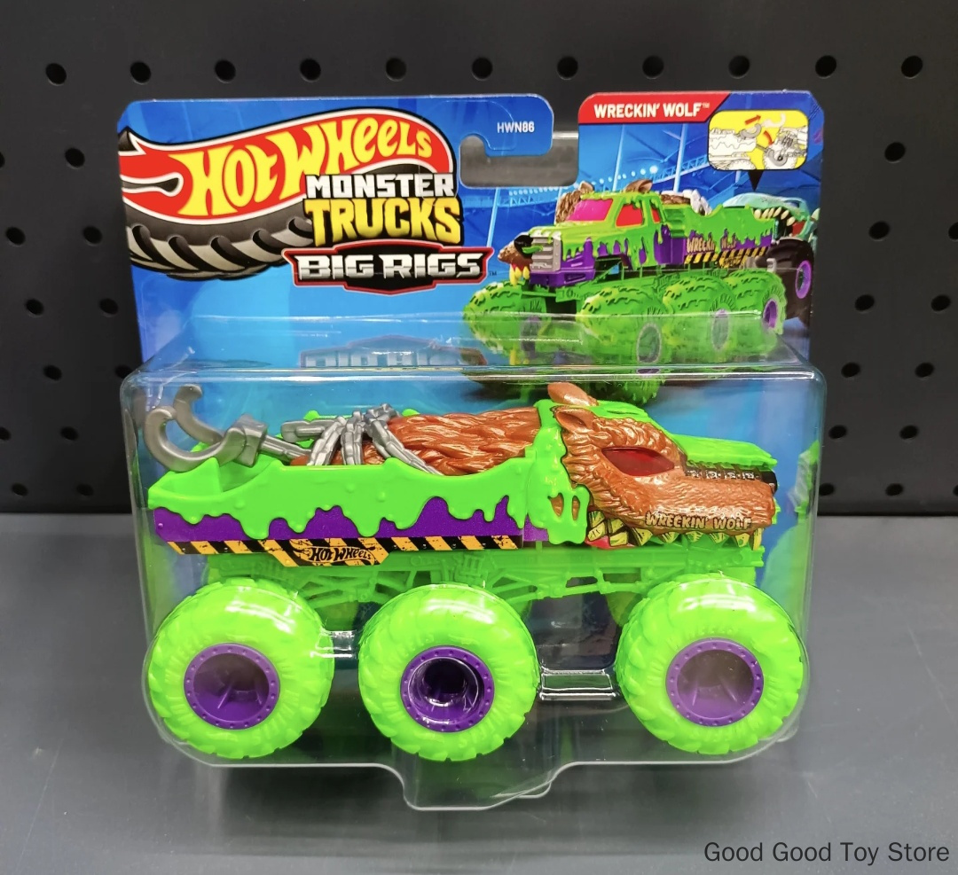 Hot Wheels Mega Wreckin Wolf S - Hot Wheels Car Monster Trucks recension och pris
