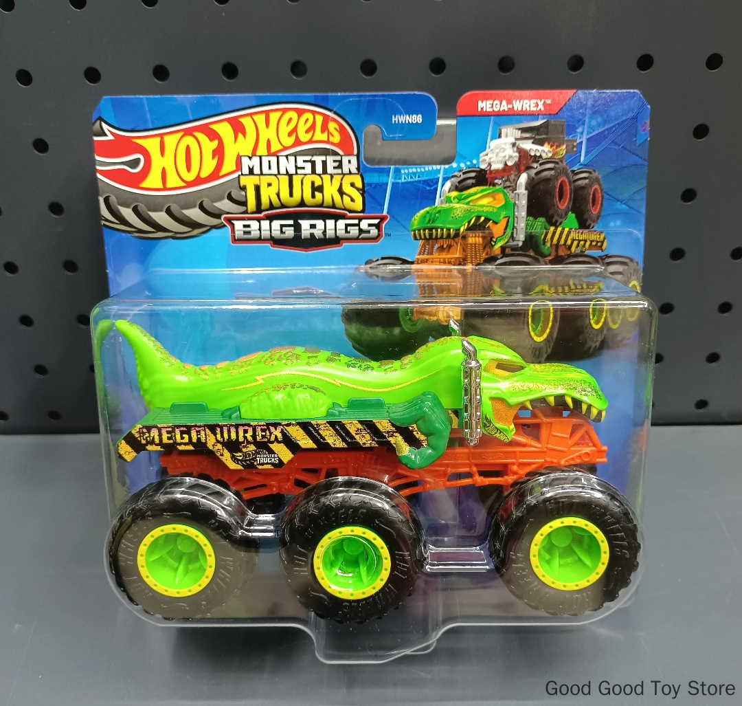 Hot Wheels Mega Wreckin Wolf S - Hot Wheels Car Monster Trucks recension och pris