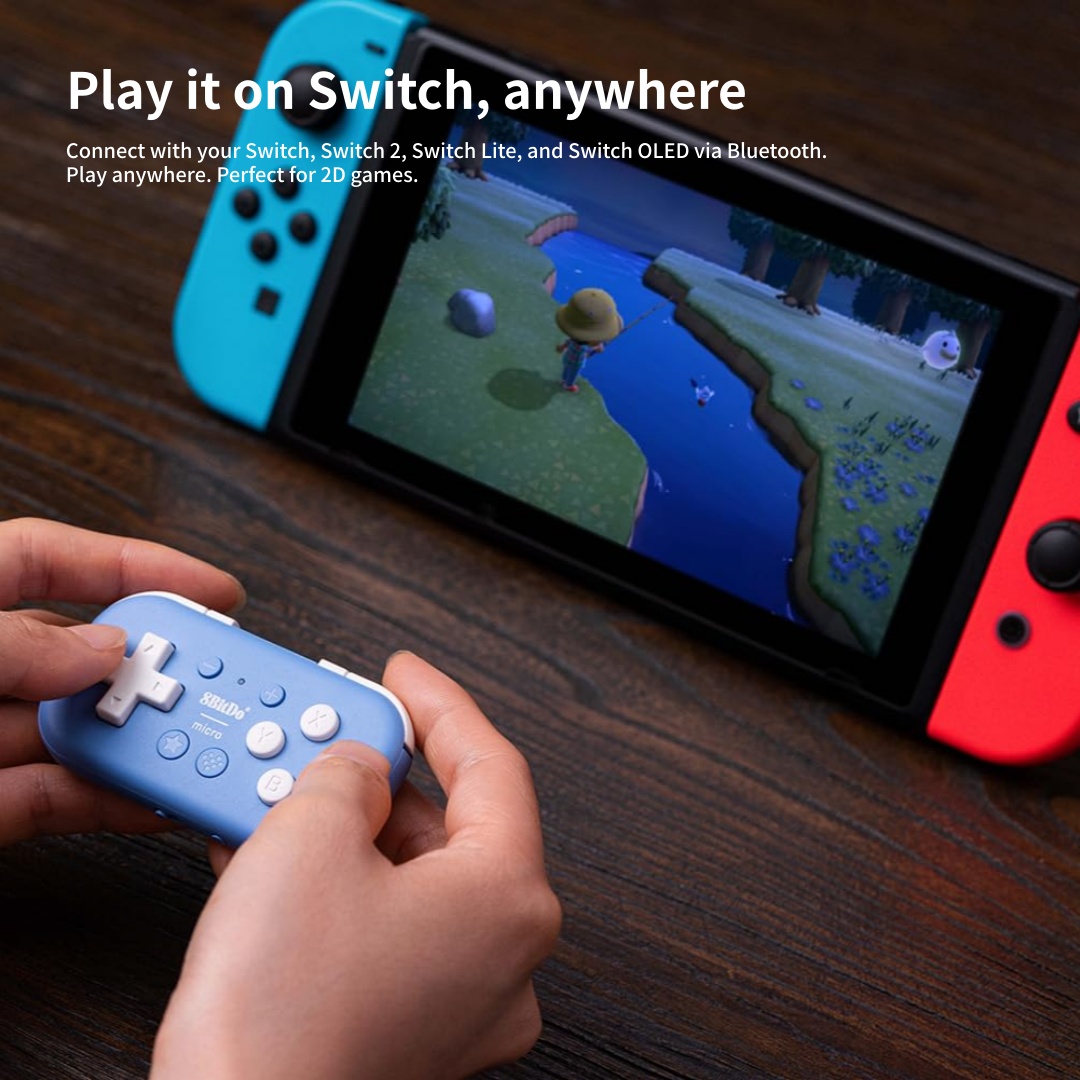 8BitDo Micro Bluetooth Gamepad - Board Game Android recension och pris